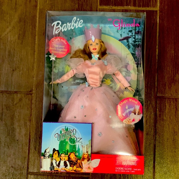 BRAND NEW in box; never opened. BARBIE as GLINDA COLLECTIBLE.RARE